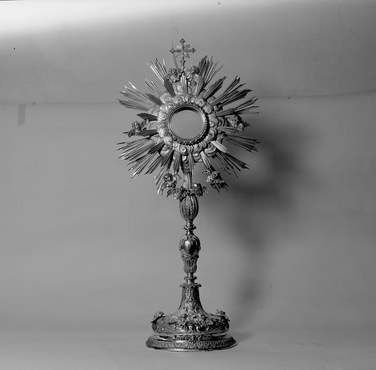 ostensorio - a raggiera - bottega imolese (fine sec. XVIII)