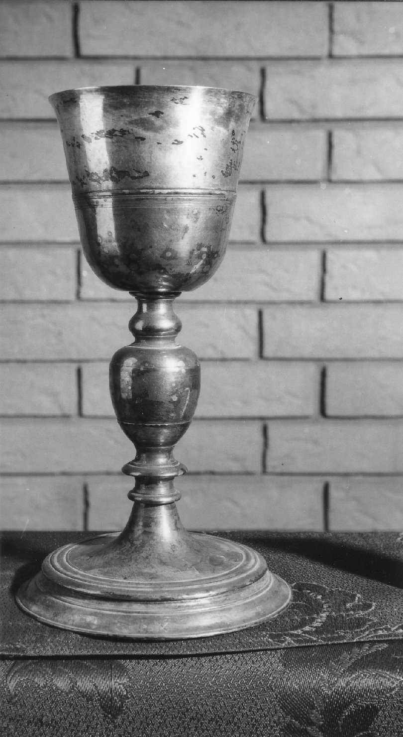 calice - bottega emiliana (secc. XVII/ XVIII)