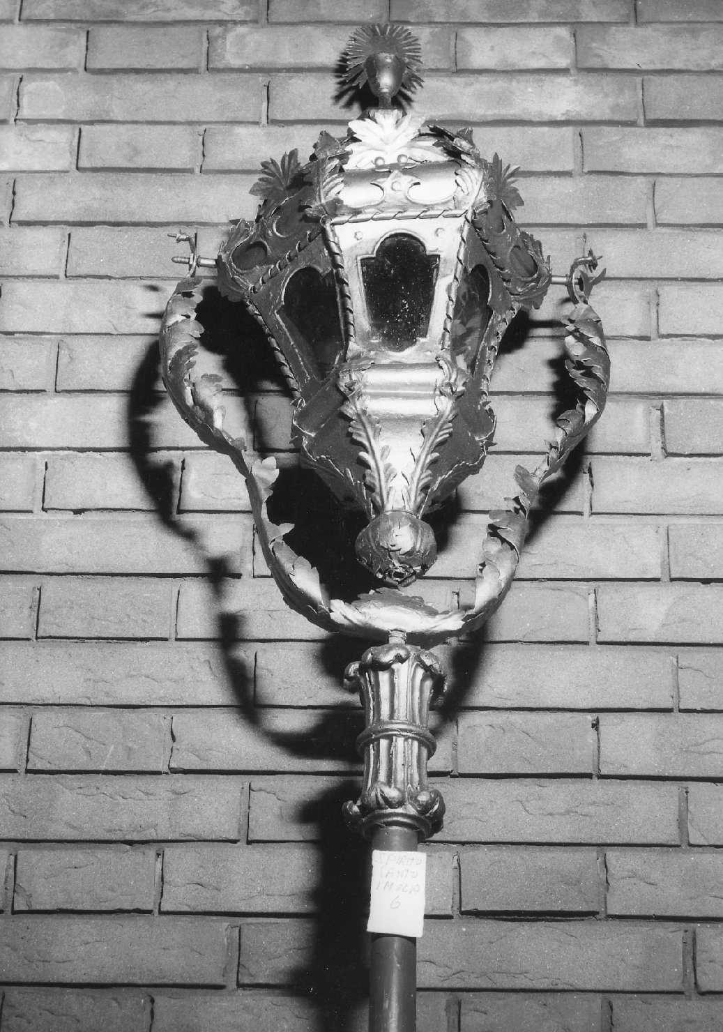 lanterna processionale, serie - bottega emiliana (sec. XIX)