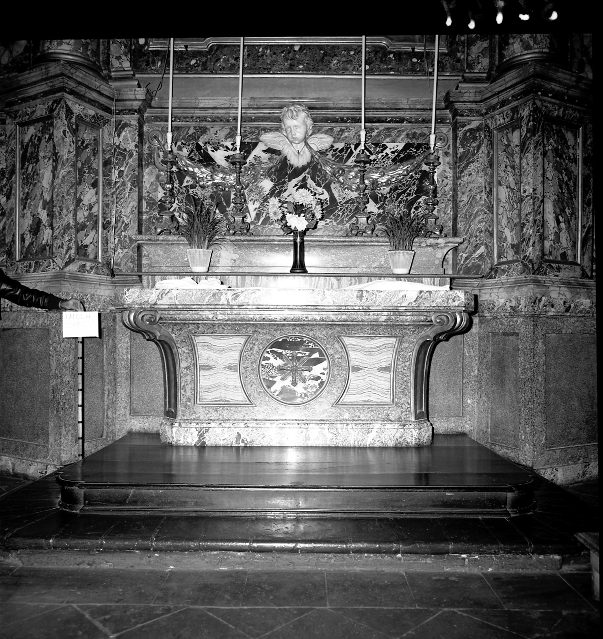 paliotto, serie di Della Quercia Cassiano (bottega) (sec. XVIII)