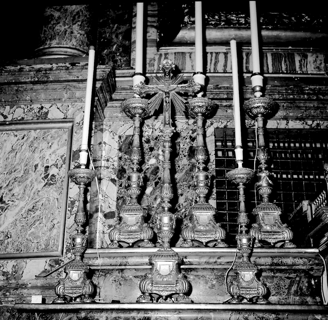 candeliere, serie - manifattura emiliana (sec. XIX)