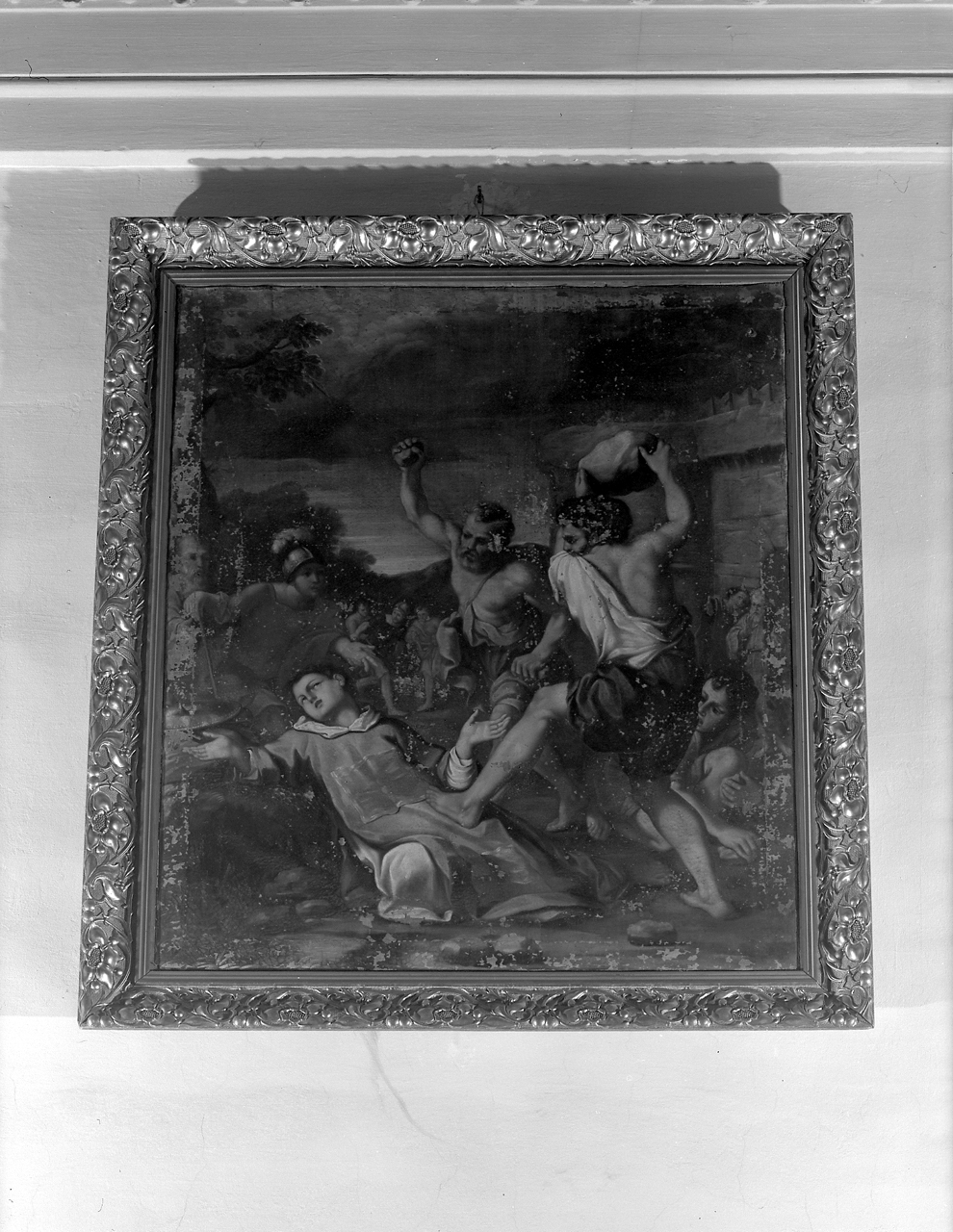 Martirio di Santo Stefano (dipinto) - ambito emiliano (sec. XVIII)