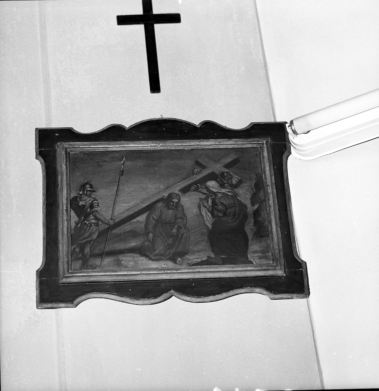 stazioni della Via Crucis (dipinto, insieme) - ambito emiliano (sec. XVIII)