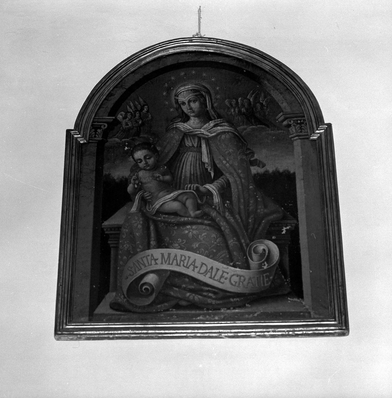 Madonna delle Grazie, Madonna con Bambino (dipinto) - ambito emiliano (sec. XIX)