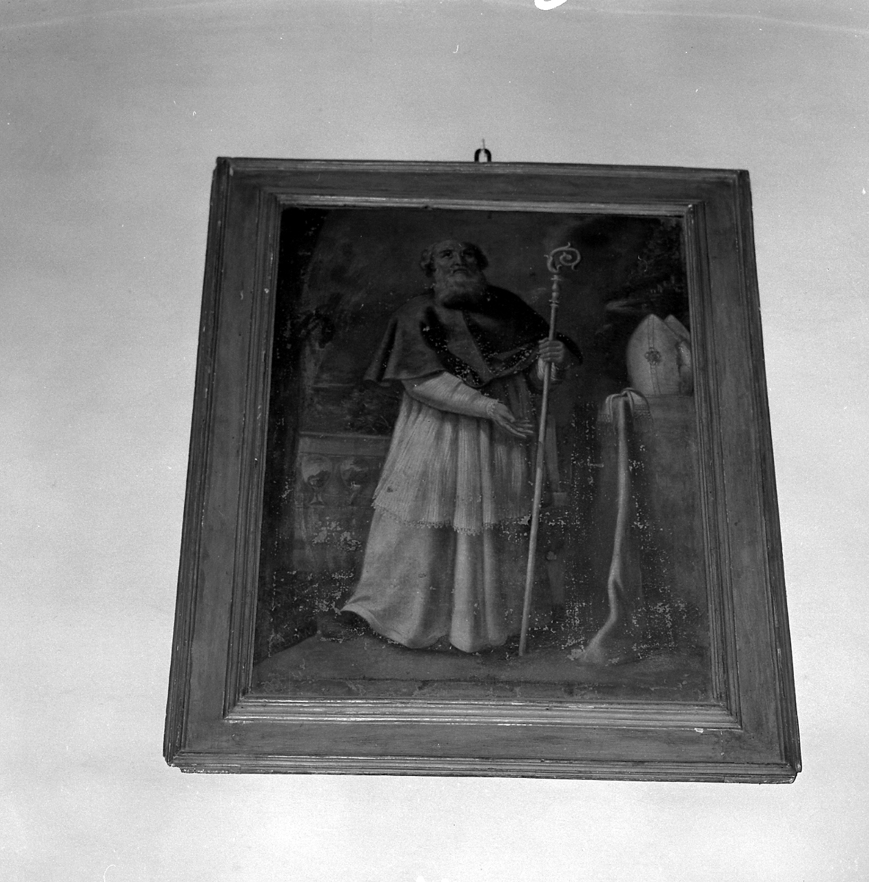 Santo vescovo (dipinto) - ambito emiliano (sec. XVIII)