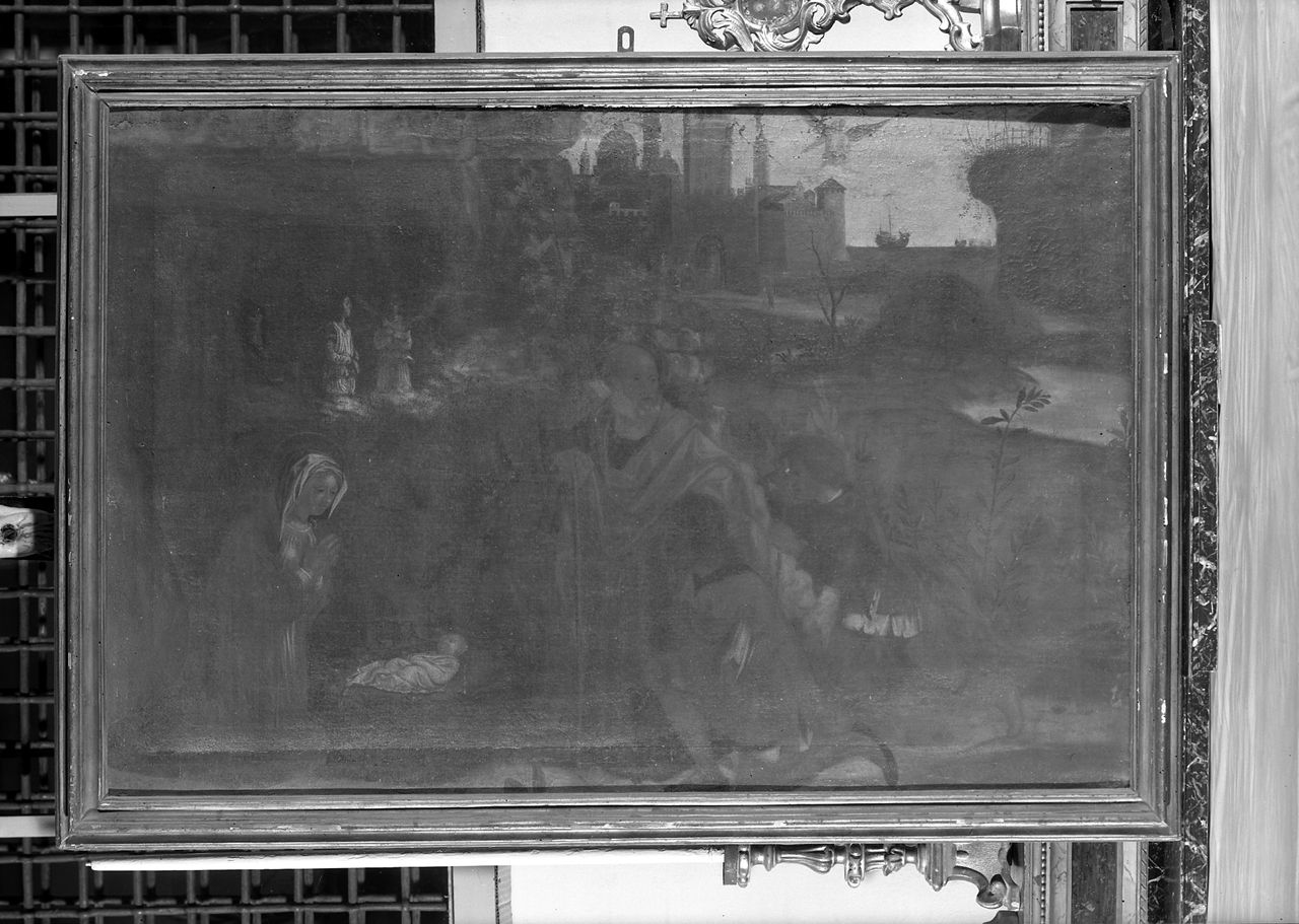 natività di Gesù (dipinto) - ambito veneto (sec. XVI)
