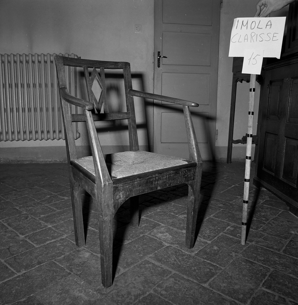 sedia, serie - manifattura emiliana (sec. XIX)