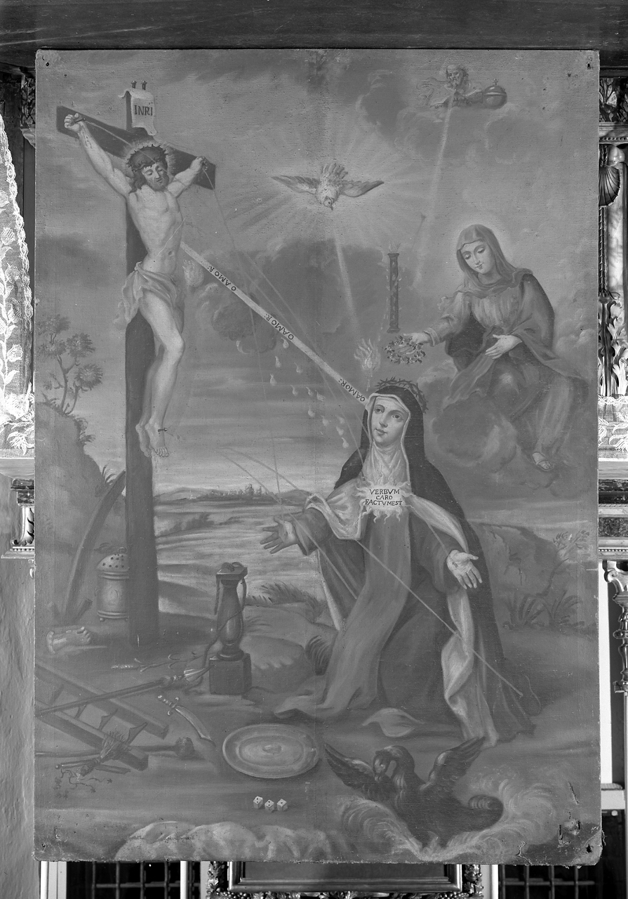 Santa Maria Maddalena dei Pazzi (dipinto) - ambito emiliano (prima metà sec. XIX)