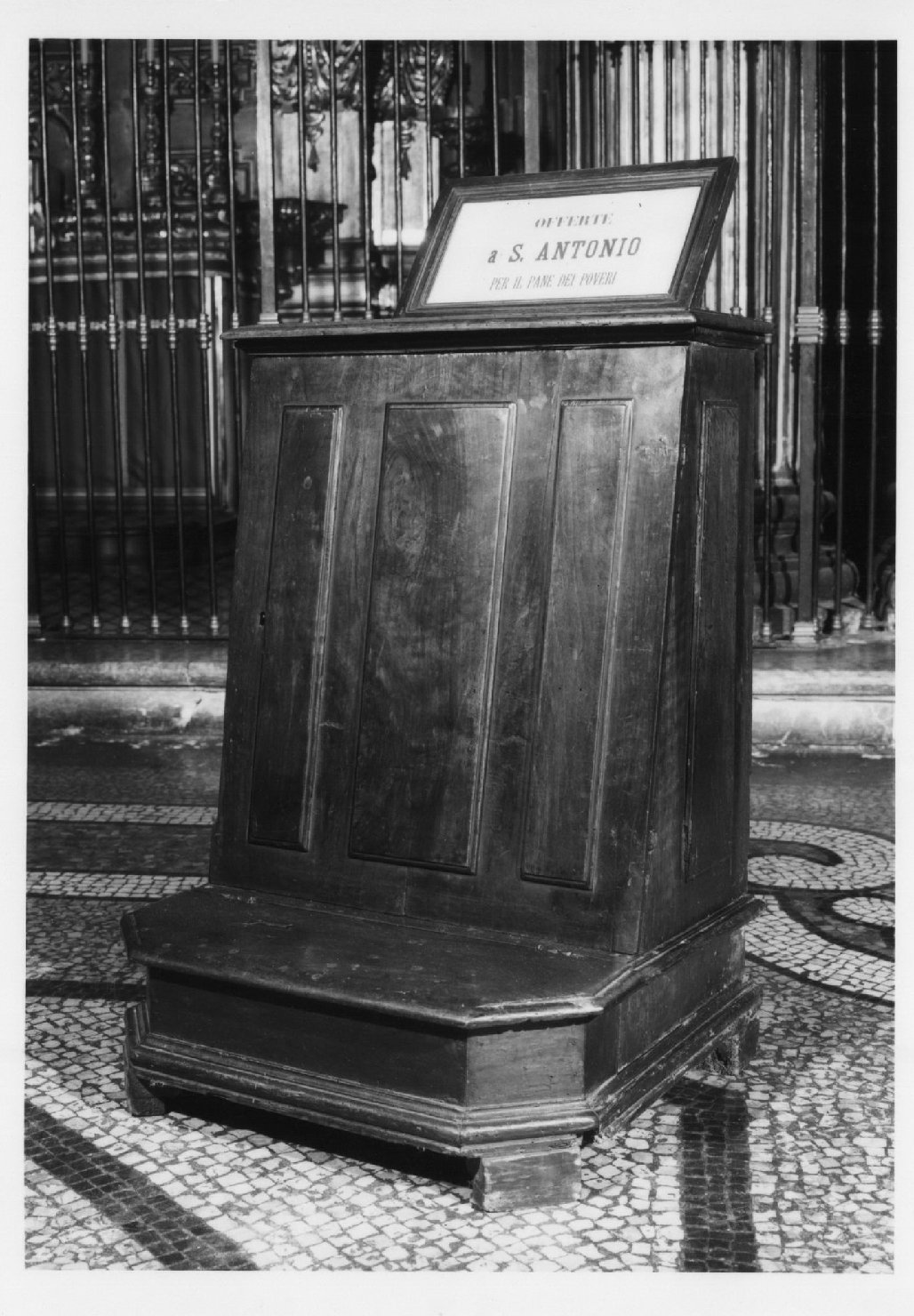 inginocchiatoio - manifattura emiliana (sec. XVII)