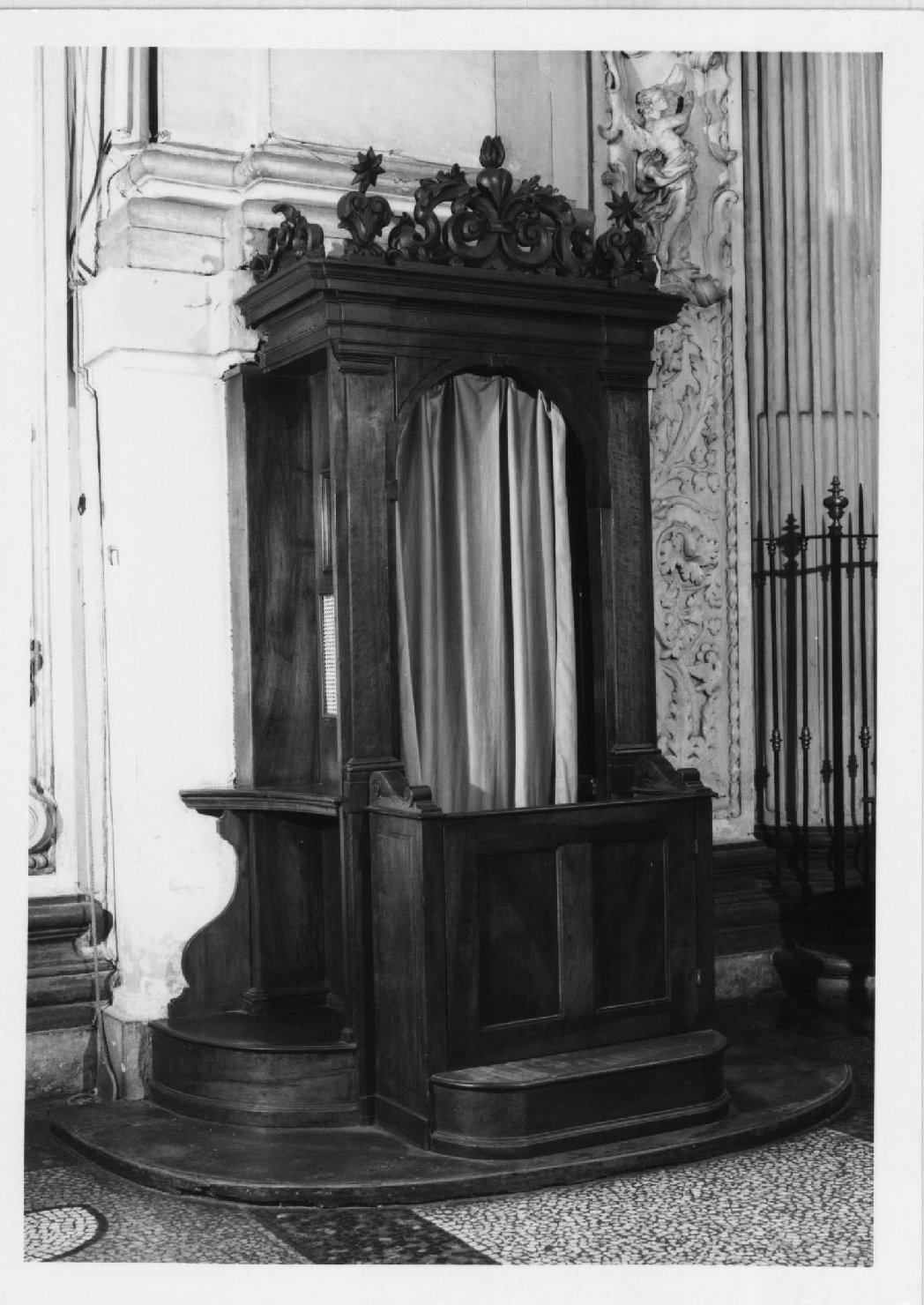 confessionale - manifattura bolognese (sec. XVII)