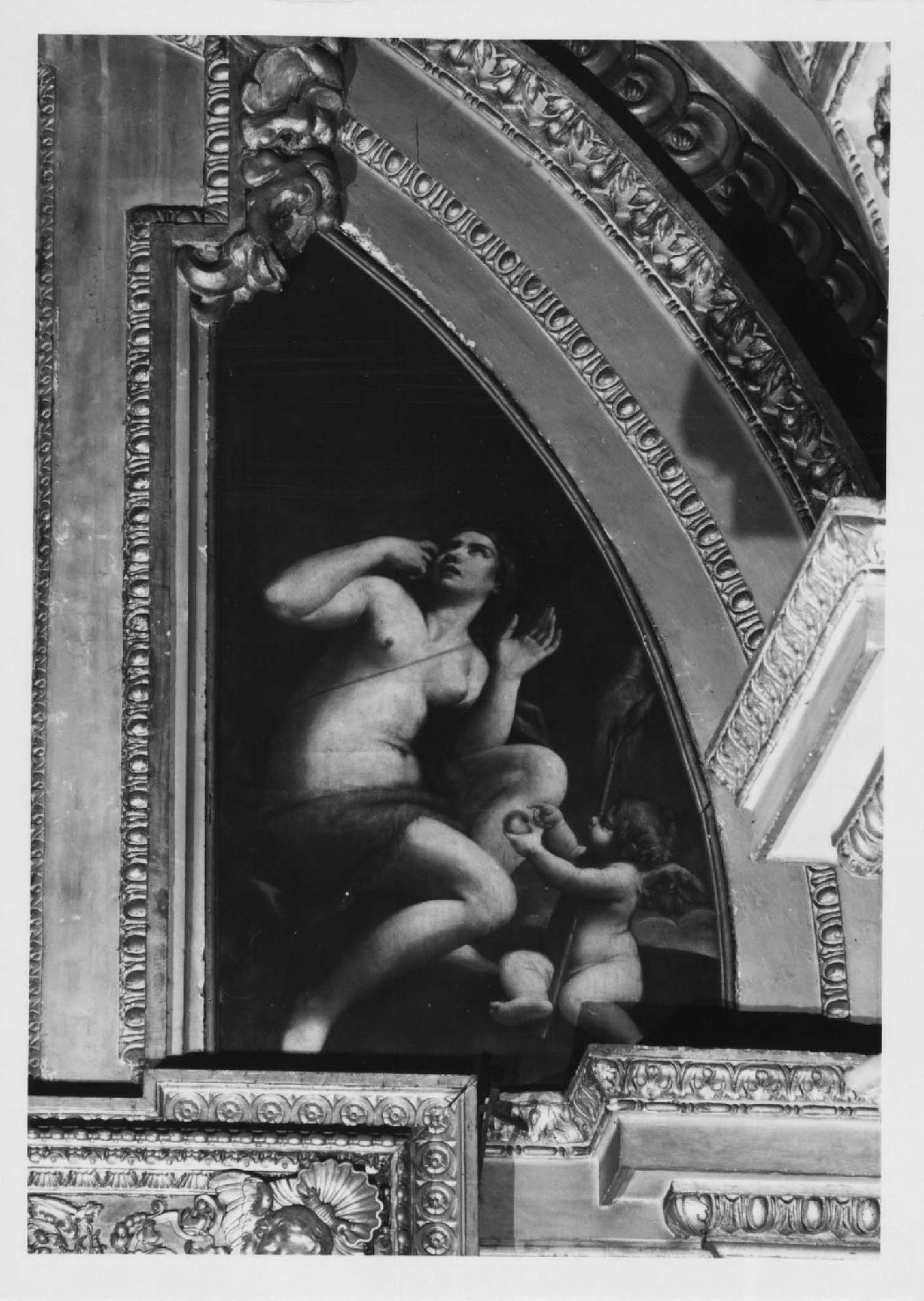 Adamo; Eva (dipinto) di Albani Francesco (sec. XVII)