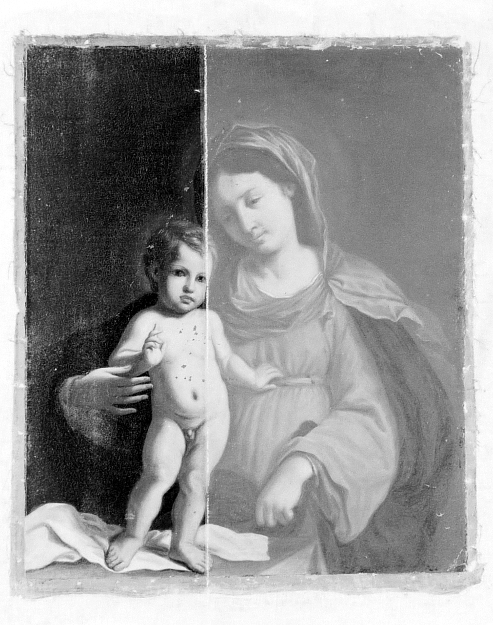 Madonna con Bambino (dipinto) - ambito bolognese (seconda metà sec. XVII)