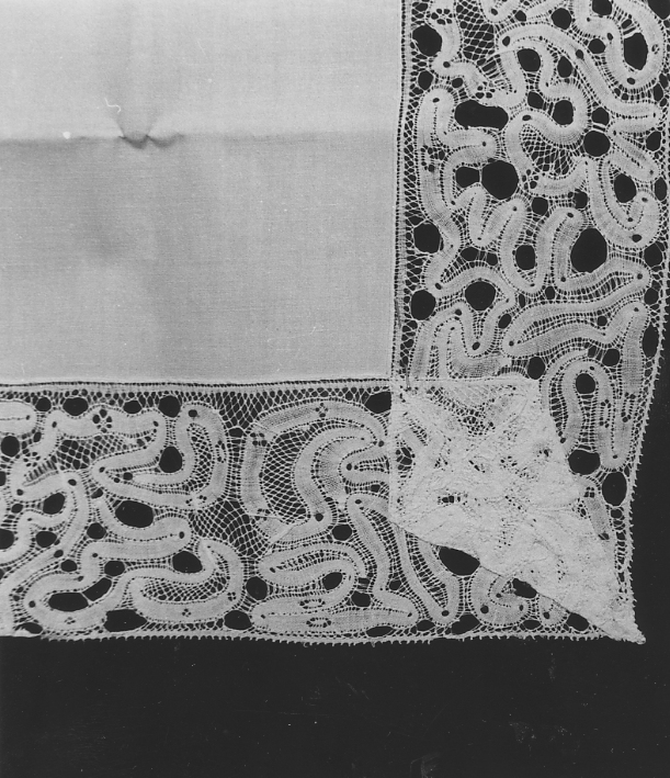 corporale - manifattura italiana (fine/inizio secc. XVIII/ XIX)