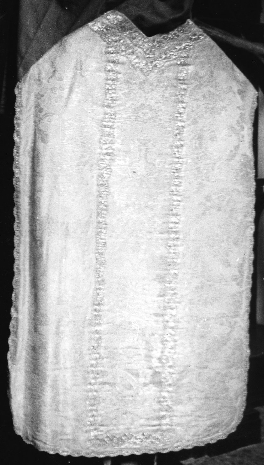 pianeta - manifattura bolognese (fine sec. XVII)