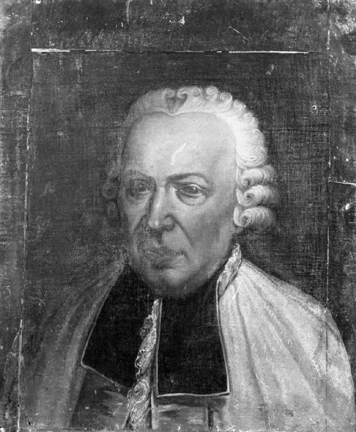 Ritratto di Angelo Antonio Caroli (dipinto, elemento d'insieme) - ambito emiliano (seconda metà sec. XVIII)