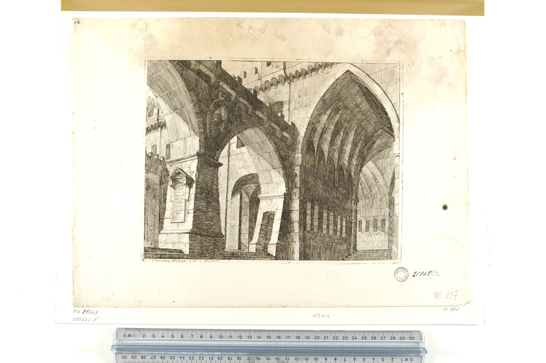 scenografia (stampa) di Mazzi Vincenzo (sec. XVIII)