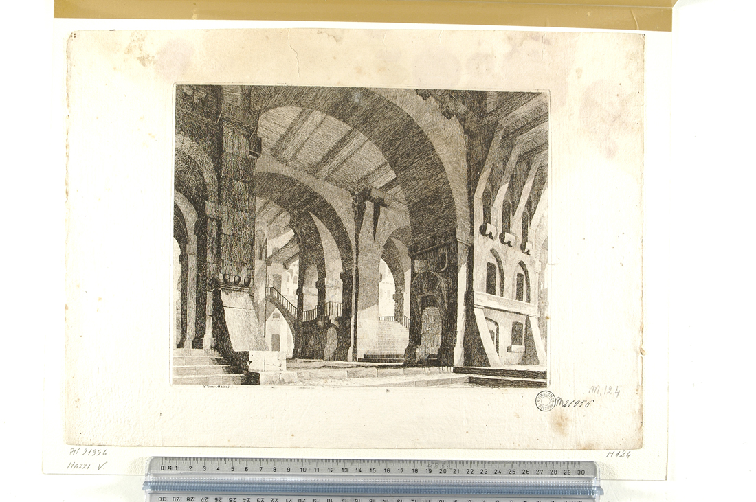 scenografia (stampa) di Mazzi Vincenzo (seconda metà sec. XVIII)