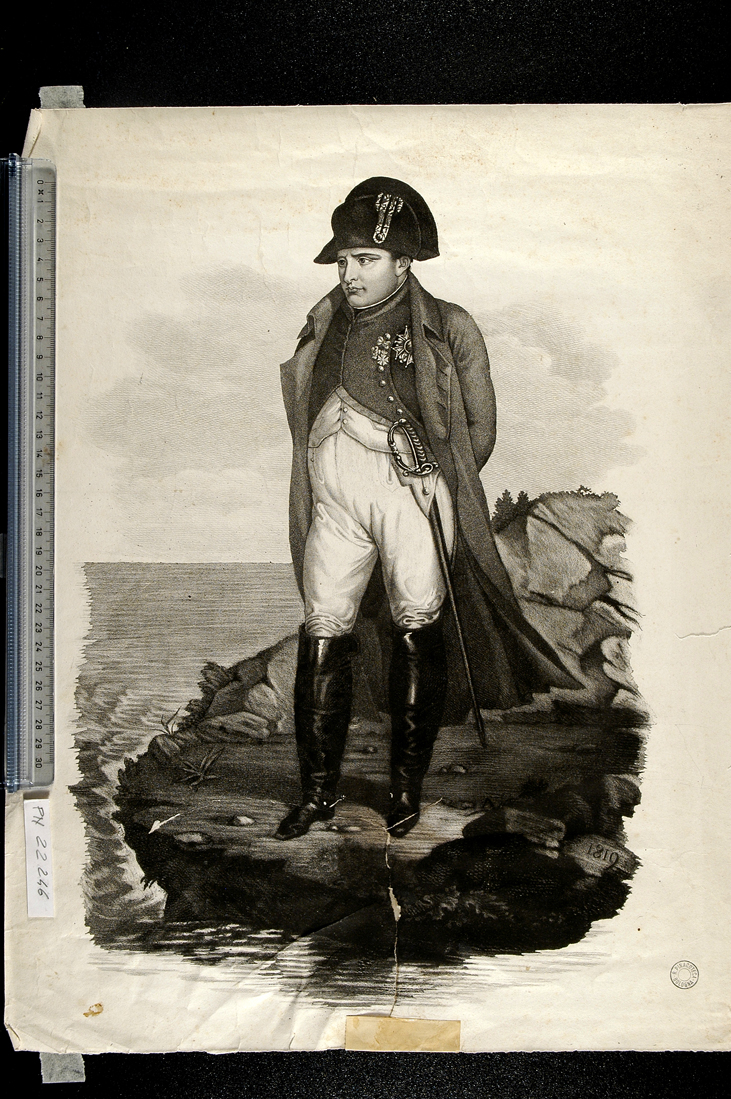 ritratto di Napoleone (stampa) - ambito Europa occidentale (sec. XIX)