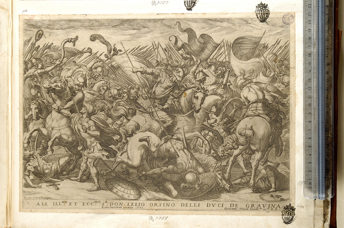 battaglia (stampa) di Tempesta Antonio (sec. XVII)