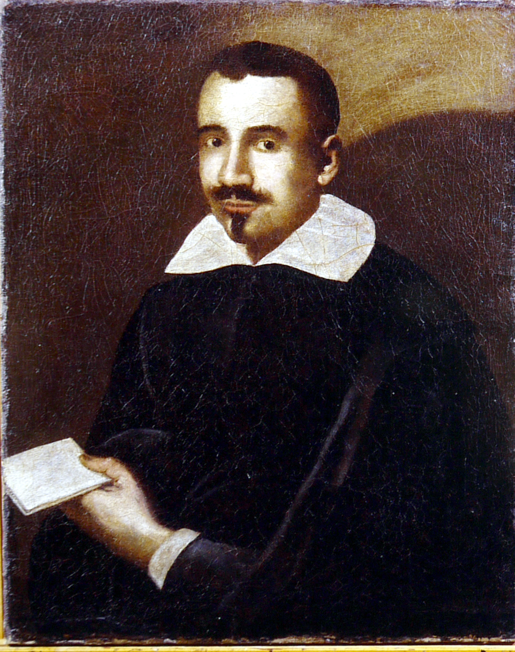 ritratto di gentiluomo (dipinto) - ambito emiliano (sec. XVII)