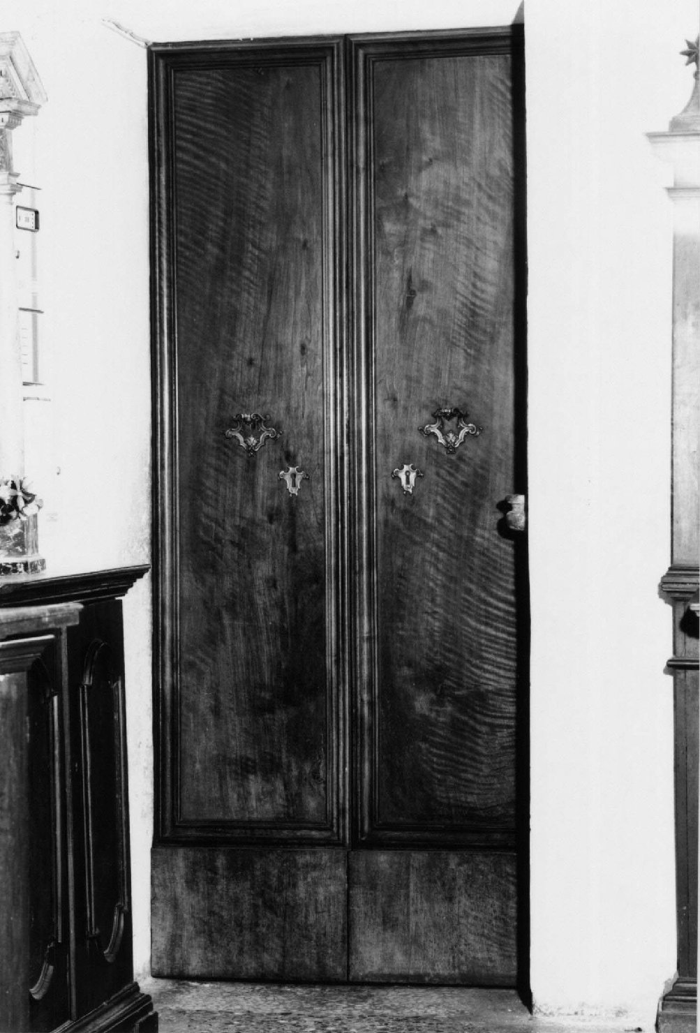 porta - a due battenti - manifattura bolognese (metà sec. XVIII)