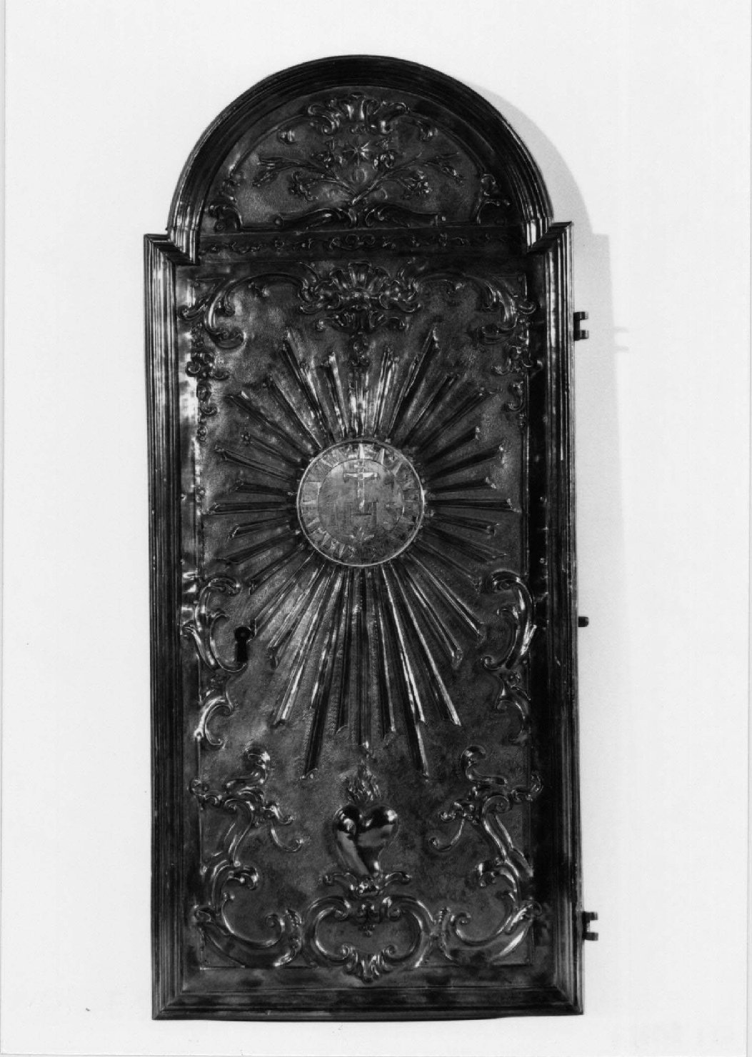 sportello di tabernacolo di Gambari Bonaventura (sec. XVIII)