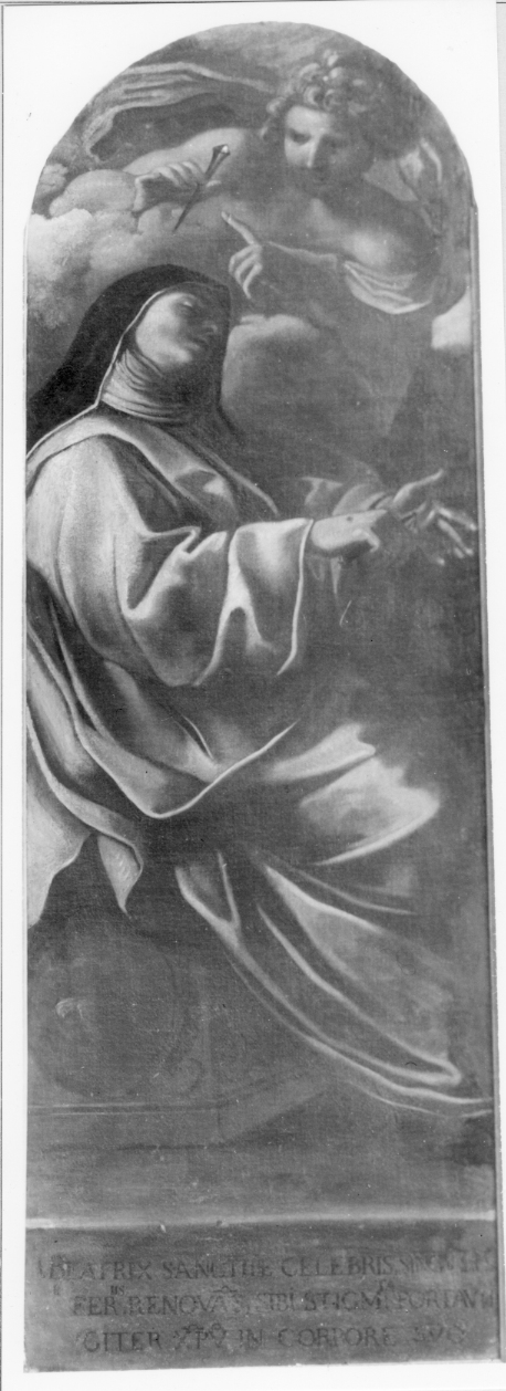 beata Beatrice (dipinto) di Canuti Domenico Maria (sec. XVII)