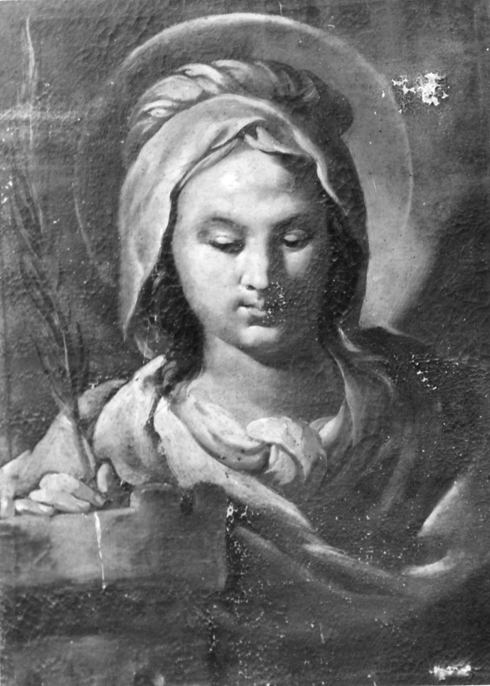 santa martire (dipinto) di Rossi Nunzio (attribuito) (sec. XVII)