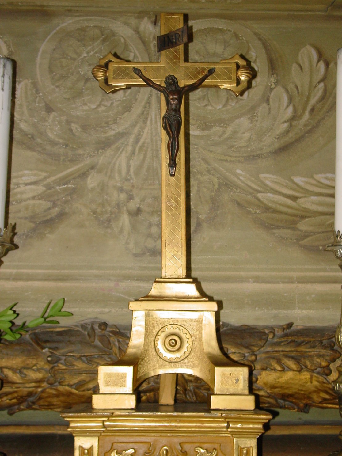 croce d'altare - bottega emiliana (sec. XIX)