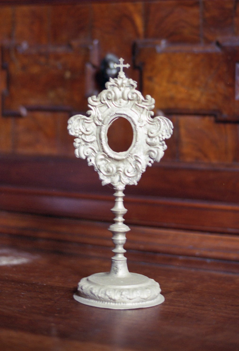 reliquiario - a ostensorio - bottega bolognese (sec. XVIII)