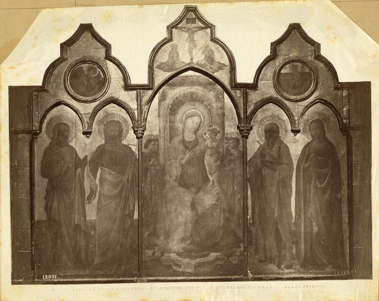 Polittico di San Domenico -Dipinti (positivo) di Beato Angelico, Fratelli Alinari (ditta) (XIX)