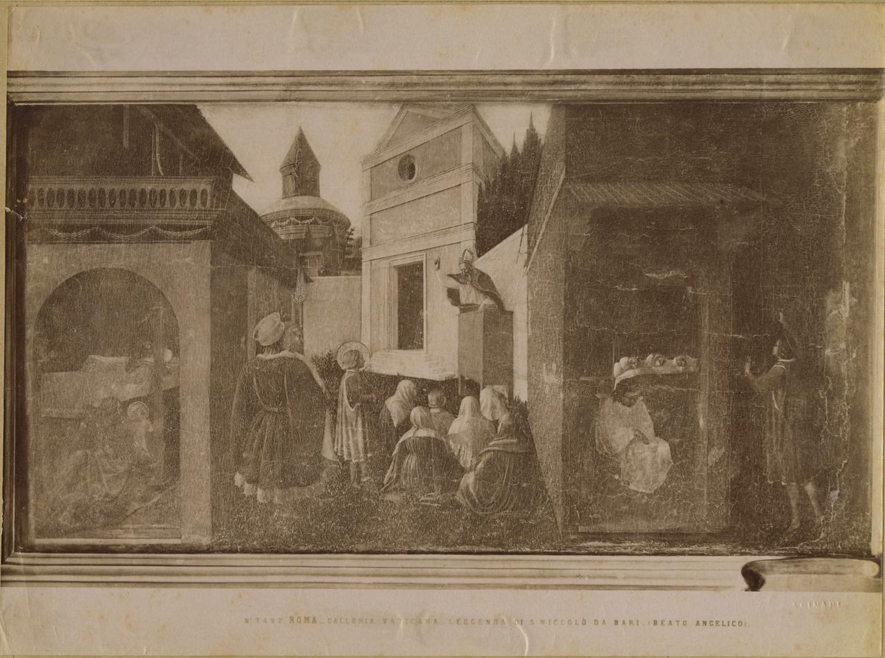 Polittico Giudalotti - Dipinti (positivo) di Beato Angelico, Fratelli Alinari (ditta) (XIX)