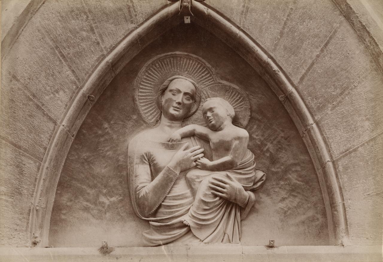 Madonna col Bambino - Sculture (positivo) di Arnoldi, Alberto, Anonimo (XIX/ XX)