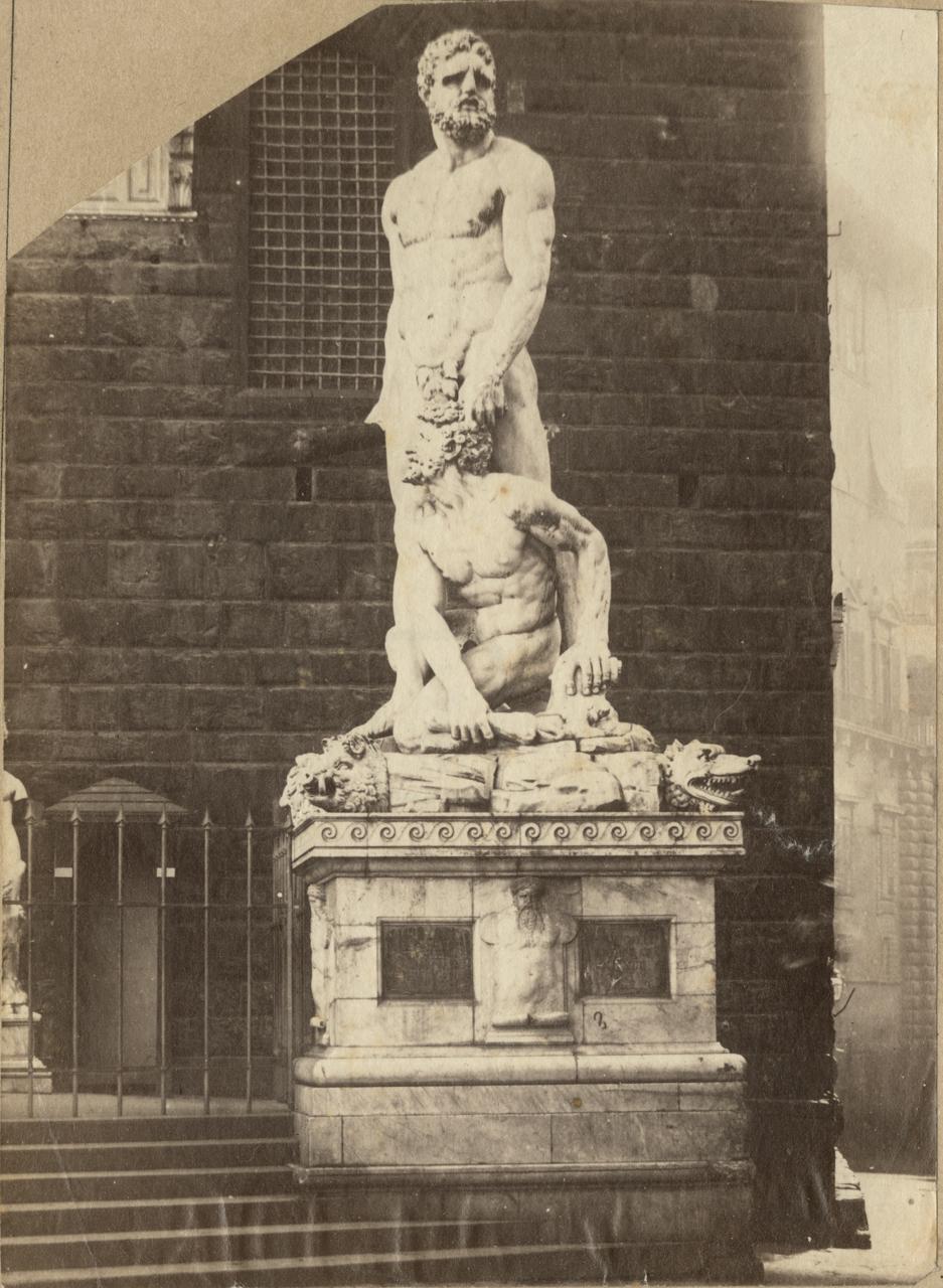Ercole e Caco - Sculture (positivo) di Bandinelli, Baccio, Anonimo (XIX/ XX)