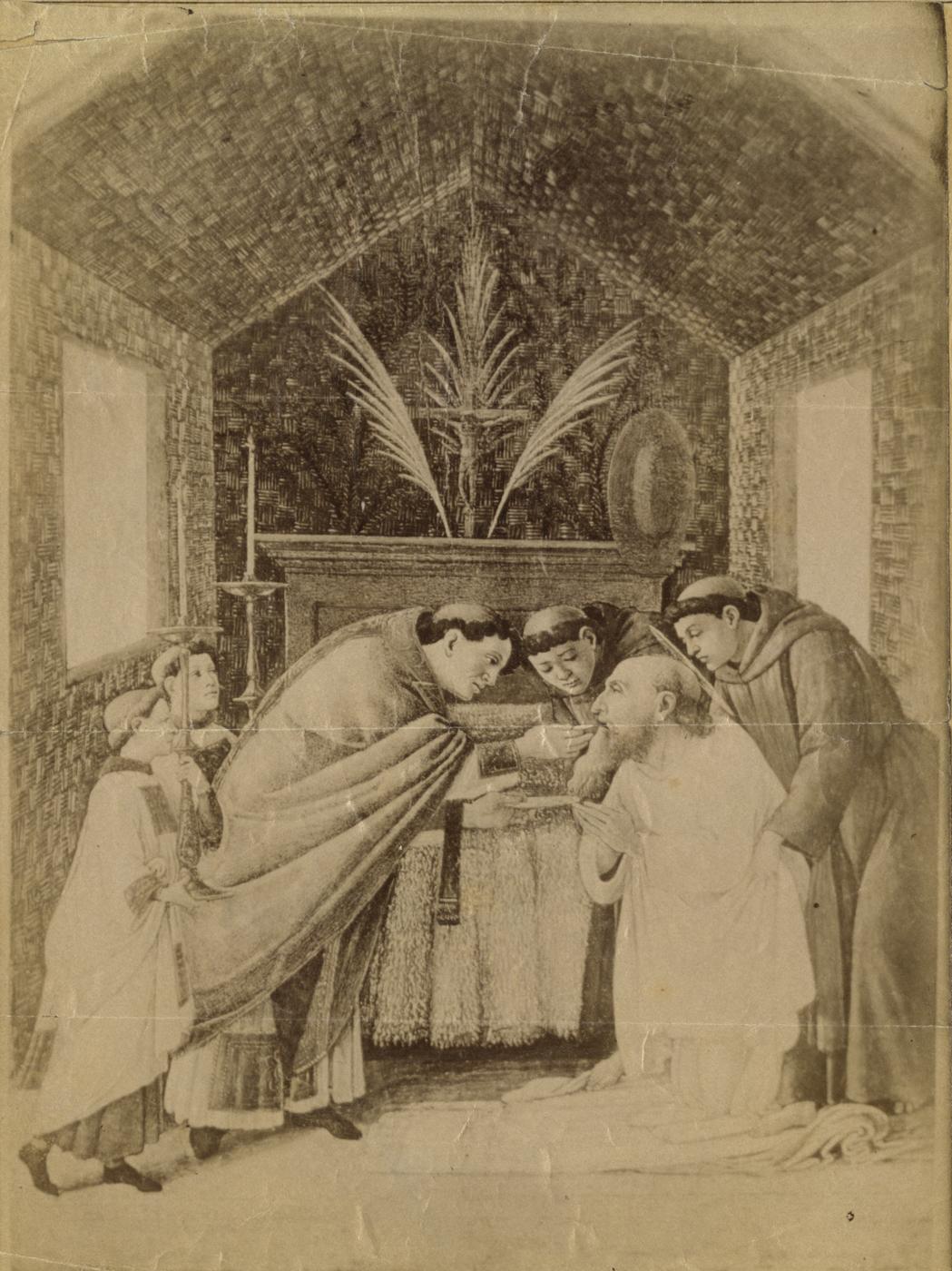 Ultima comunione di San Girolamo - Dipinti (positivo) di Botticelli, Sandro, Anonimo (XIX/ XX)
