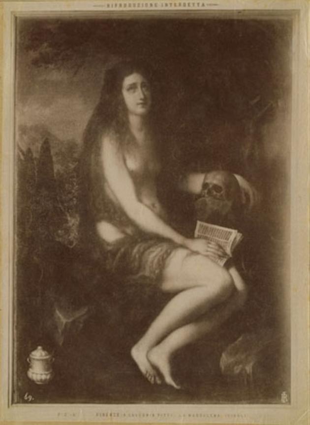 Maddalena penitente - Dipinti (positivo) di Cigoli, Lodovico, Fratelli Alinari (ditta) (XIX)