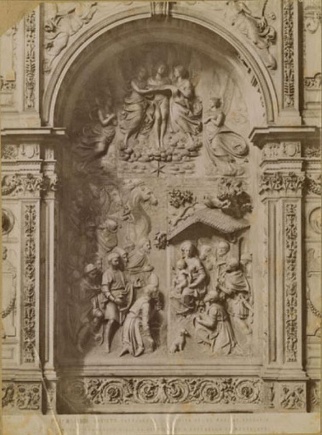 Altare dei Magi - Rilievi (positivo) di Sanmicheli, Michele (attr), Mosca, Simone (attr), Raffaello da Montelupo, Cioli, Valerio (attr), Fratelli Alinari (attr) (XIX/ XX)
