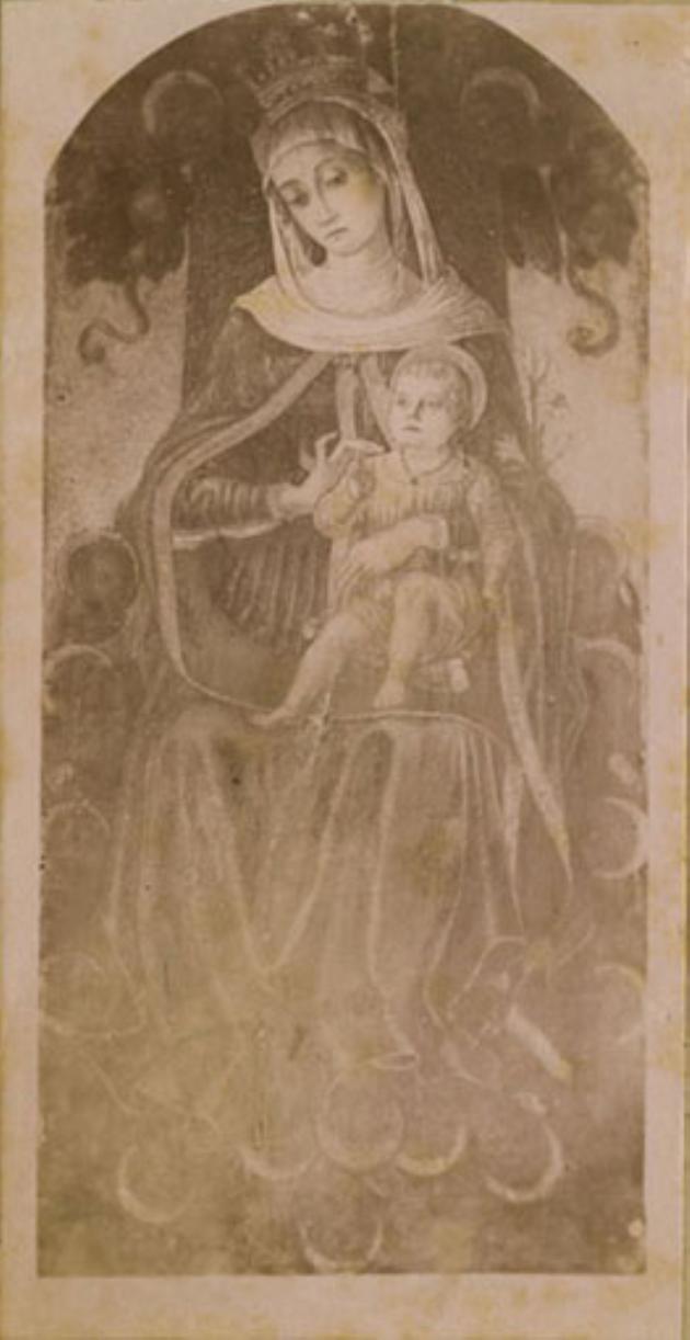 Madonna col Bambino - Dipinti (positivo) di Crivelli, Vittore, Anonimo (XIX/ XX)