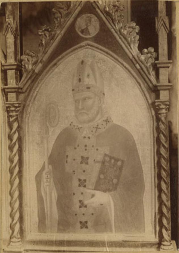 Madonna col Bambino - Dipinti (positivo) di Daddi, Bernardo (attr), Anonimo (XIX/ XX)