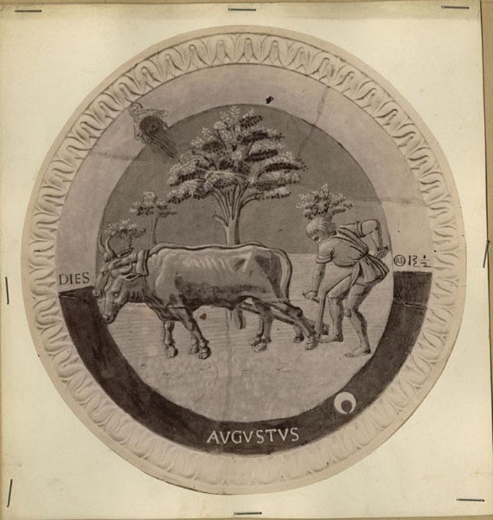 Mesi - Agosto - Sculture - Rilievi (positivo) di Della Robbia, Luca, Anonimo (XIX/ XX)