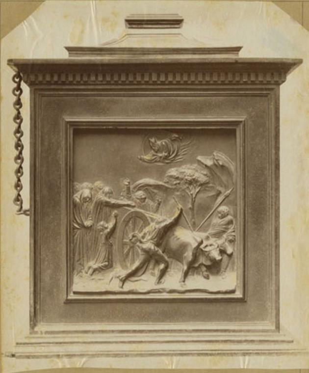 Reliquiario di San Zenobio - Suppellettili ecclesiastiche - Rilievi (positivo) di Ghiberti, Lorenzo, Anonimo (XIX/ XX)