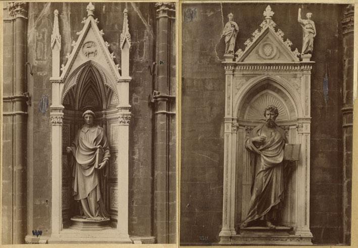 Santo Stefano - Sculture (positivo) di Ghiberti, Lorenzo, Anonimo (XIX/ XX)