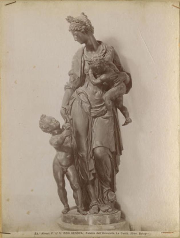 Virtù - Sculture (positivo) di Giambologna, Fratelli Alinari (ditta) (XIX/ XX)