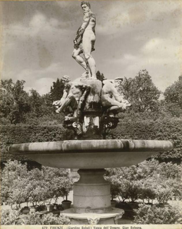 Fontana di Oceano - Fontane - Sculture (positivo) di Giambologna, Anonimo (XX)
