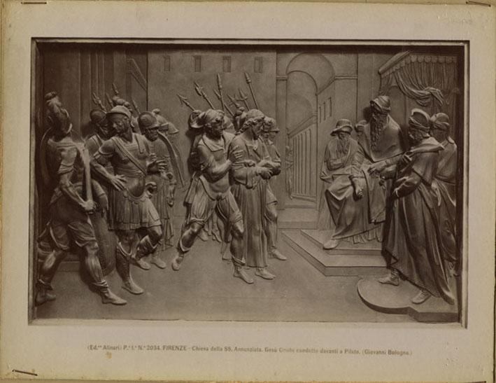 Storie della Passione di Cristo - Rilievi - Sculture (positivo) di Giambologna, Fratelli Alinari (ditta) (XIX/ XX)