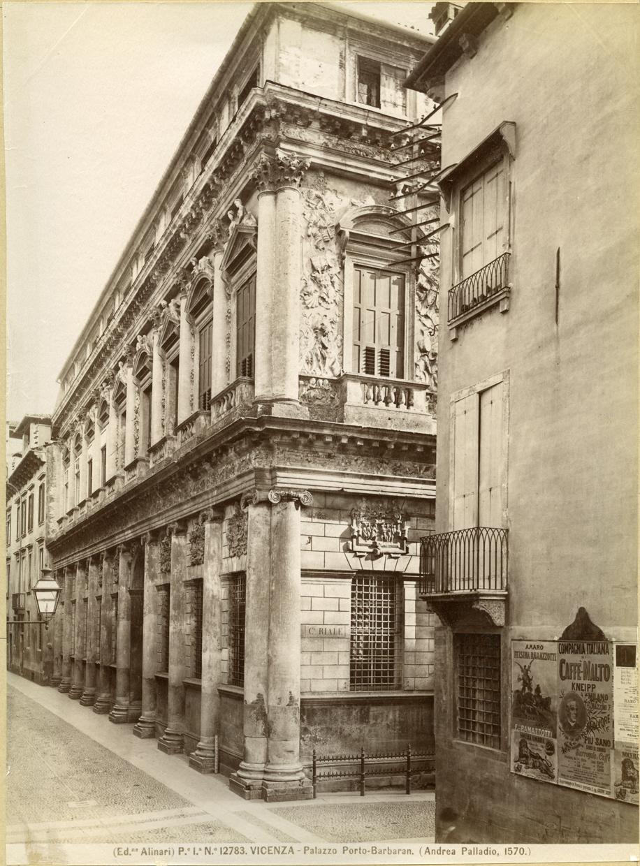 Architettura - Palazzi (positivo) di Andrea Palladio, Fratelli Alinari (ditta) (XIX/ XX)