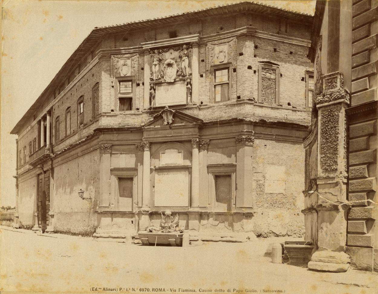 Architettura - Palazzi (positivo) di Ligorio, Pirro, Sansovino, Jacopo (attr), Fratelli Alinari (ditta) (XIX/ XX)