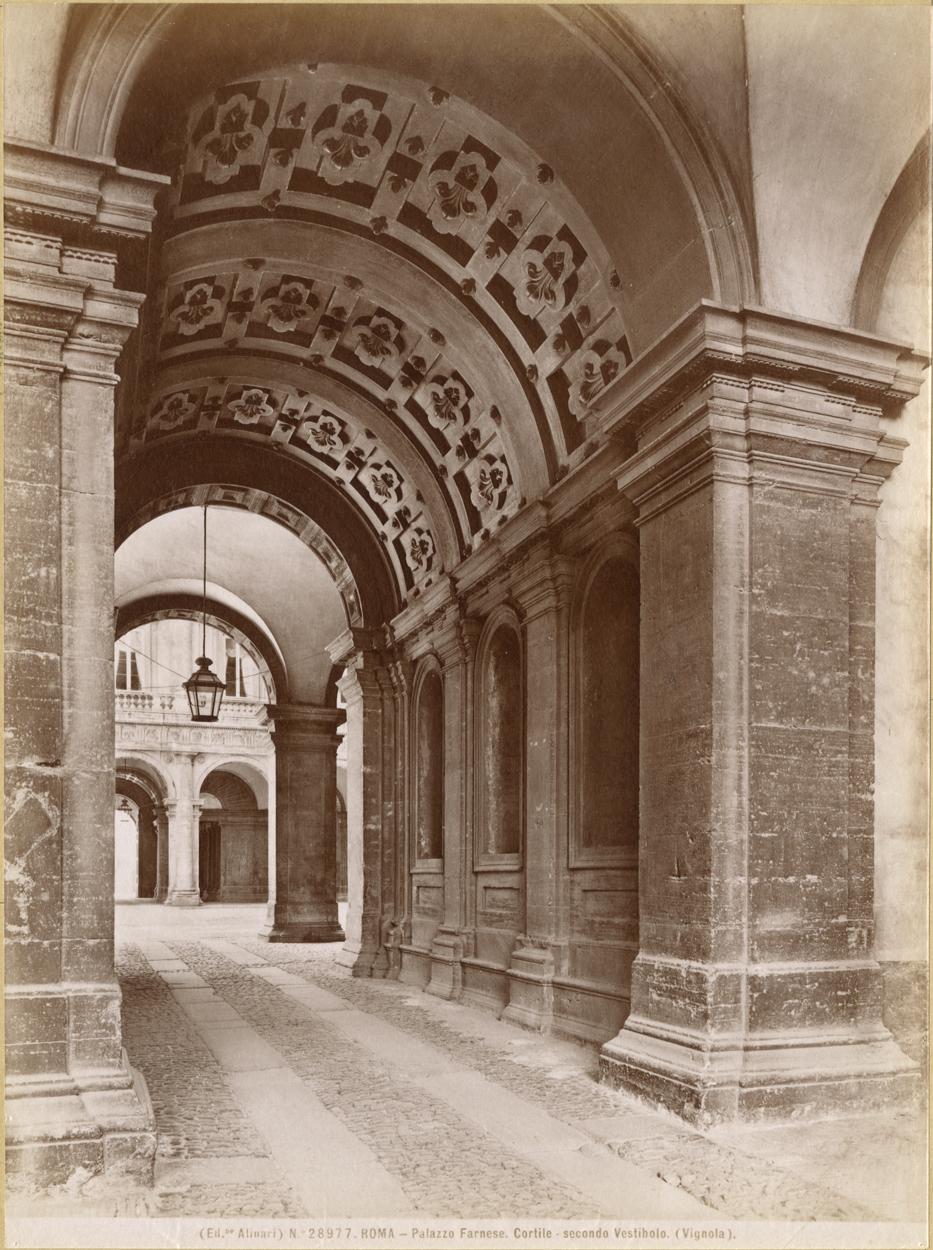 Architettura - Palazzi (positivo) di Sangallo, Antonio da, Buonarroti, Michelangelo, Vignola, Jacopo Barozzi da, Fratelli Alinari (ditta) (XIX/ XX)