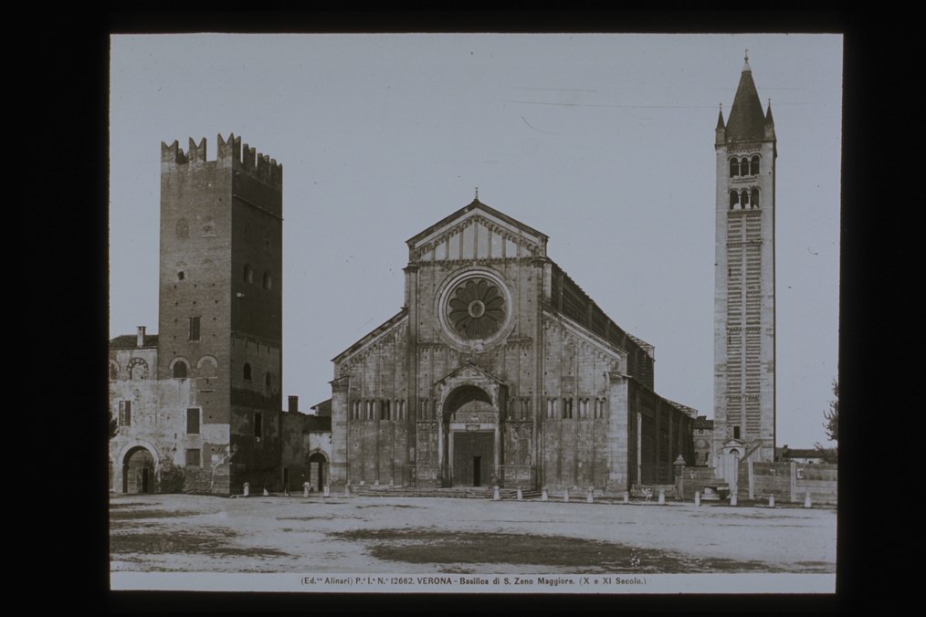 Architettura - Chiese (diapositiva) di F.lli Alinari S.p.A. - Istituto di Edizioni Artistiche (ditta) - ambito romanico (XX)