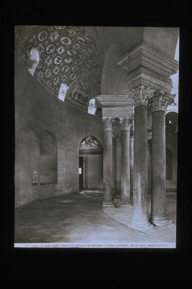 Architettura/ interno/ Chiesa di S. Costanza/ Roma (diapositiva) di F.lli Alinari S.p.A. - Istituto di Edizioni Artistiche (ditta) (XX)